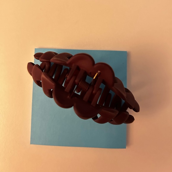 Accessories - Red Burgundy Hair Clip